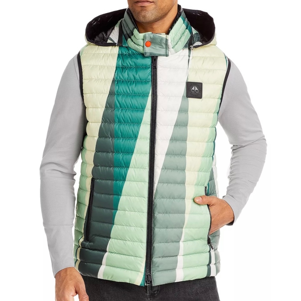 Brand new with tags moose knuckle Mens quilted vest